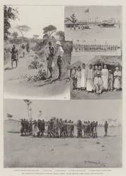 Der Vormarsch der Zivilisation in Britisch-Zentralafrika, Szenen zwischen den Seen Nyassa und Tanganjika